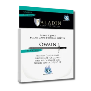 Paladin - 55 Sleeves Premium Owain (80x80mm)