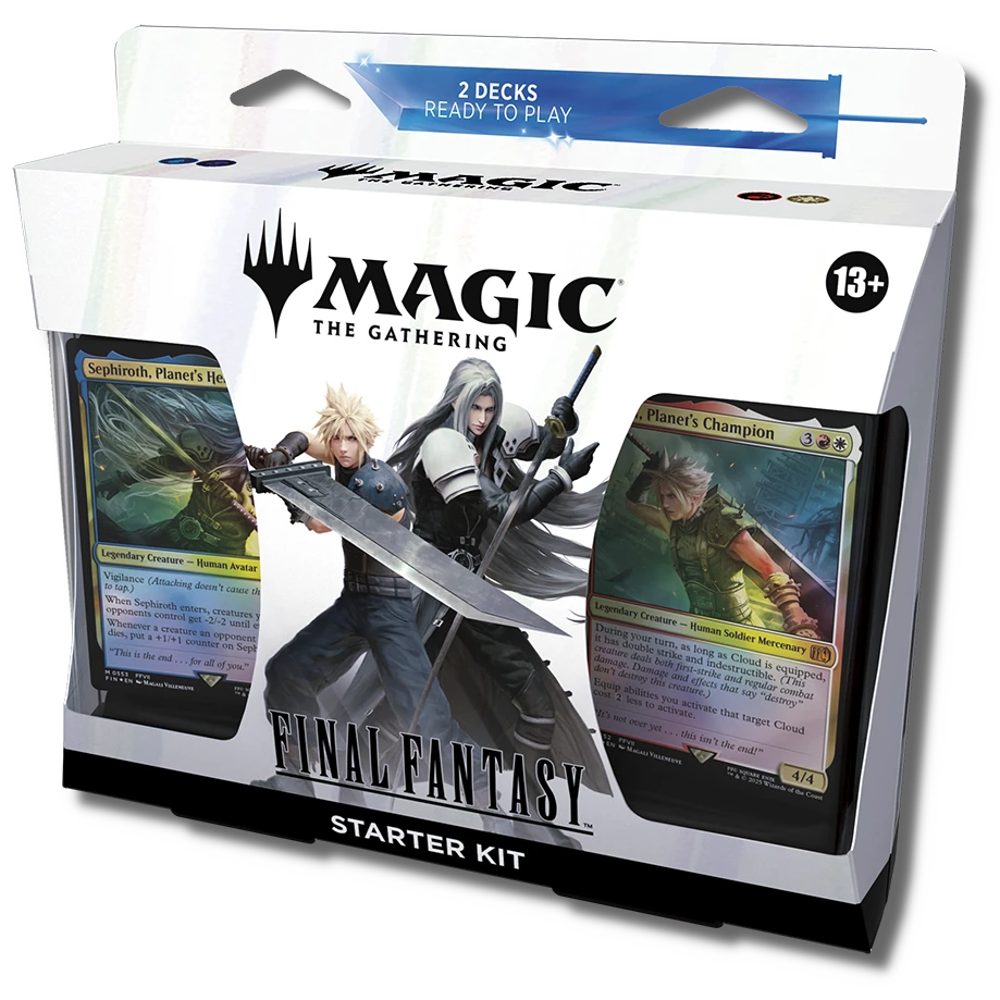 2点セット MAGIC: THE GATHERING FINAL FANTASY Mtg Starter Kit EN – Final Fantasy – L'épée à 2 Nains