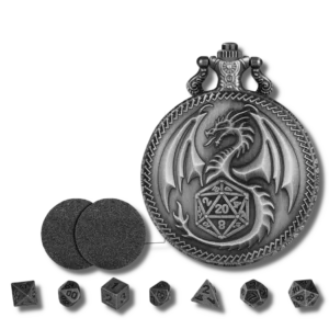 Gousset Dice Set – 7 Mini dés en Métal