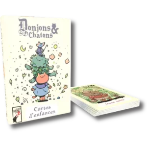 Donjons et Chatons: Set de Cartes d'enfances