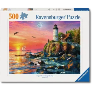 Puzzle 500p - LightHouse at Sunset
