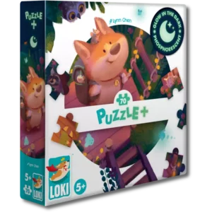 Puzzle 70pcs - LOKI explore la Cabane