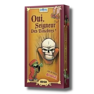 Oui, Seigneur des Ténèbres! (Rouge)