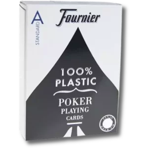 Jeu de 54 cartes à Jouer Fournier - 100% Plastic