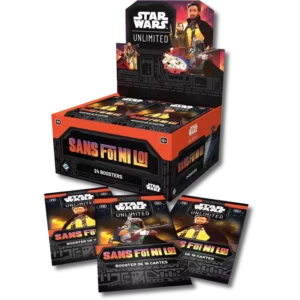 Star Wars Unlimited Display de 24 Boosters FR: Sans Foi Ni Loi