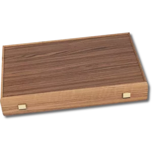 Backgammon Artisanal Noyer/Chêne Bleu - Petit