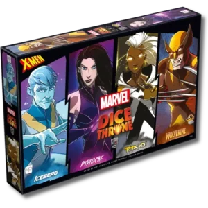 Dice Throne Marvel: Iceberg. Psylocke. Tornade. Wolverine