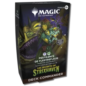 Mtg Commander Deck FR: Pestilence de Flestrefleur- Les Secrets de Strixhaven