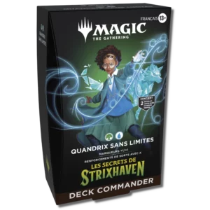 Mtg Commander Deck FR: Quantrix Sans Limited- Les Secrets de Strixhaven
