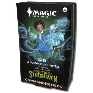 Mtg Commander Deck EN : Quantrix unlimited- Secrets of Strixhaven