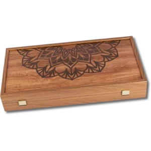 Backgammon Mandala Traditionel - Grand (48 x 26cm)