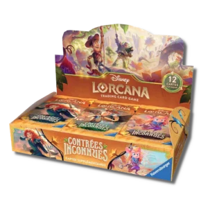 Lorcana Display de 24 Boosters FR Chapitre 12 - Contrées Inconnues