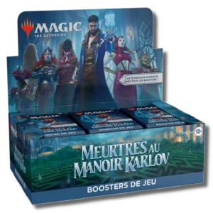 Mtg Display de 36 Boosters FR - Meurtres au Manoir Karlov
