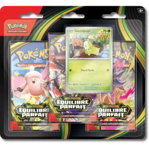 Pokémon: Pack 3 boosters - Méga Evolution - Equilibre Parfait