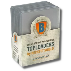 Beckett Shield - 25 Toploader 35pt Regular Clear