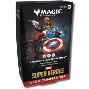 MTG Deck Commander FR: Vengeurs, Rassemblement - Marvel's Super Heroes