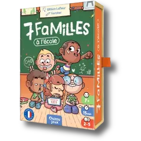 Jeu de 7 familles - À l'école
