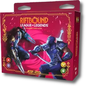 LoL Riftbound Set 4: Vendetta - Showdown Deck EN: Zed vs Shen
