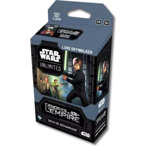 Star Wars Unlimited Deck FR: Cendres de l'Empire - Luke Skywalker - Set 8