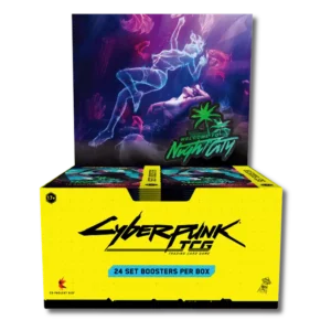 Cyberpunk TCG - Bienvenue à Night City - Display de 24 Boosters