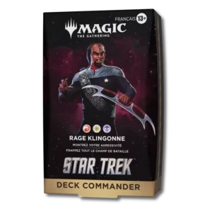MTG Commander Deck FR - Star Trek - Rage Klingonnie